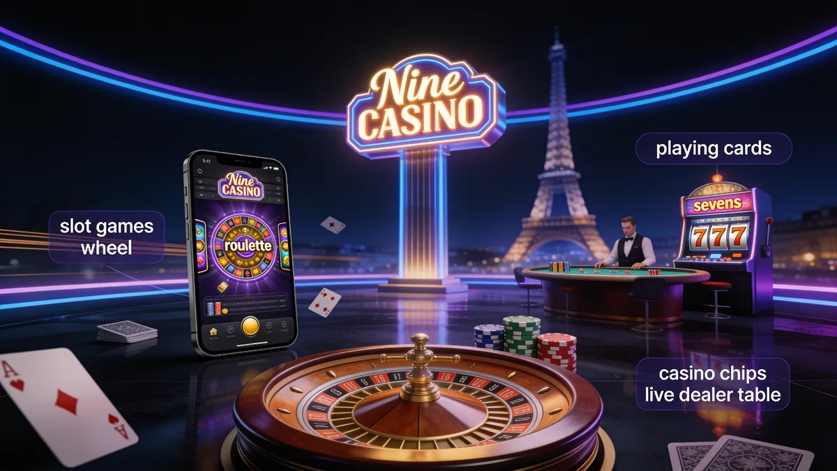 Aperçu de l'Application Nine Casino — nine casino en France